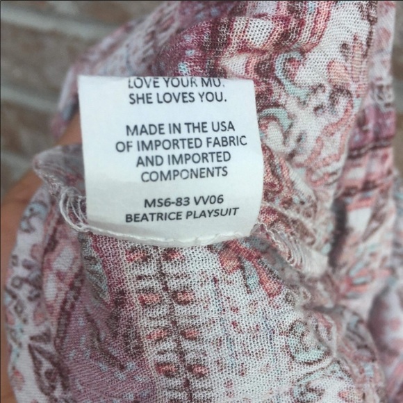 Show Me Your MuMu Beatrice Jumpsuit size small - Picture 3 of 7